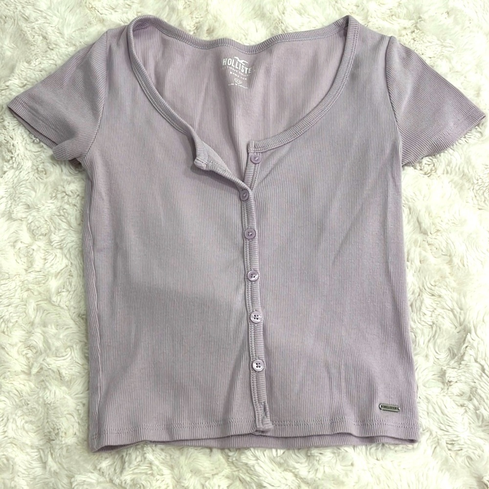 Hollister Lavender Baby Tee